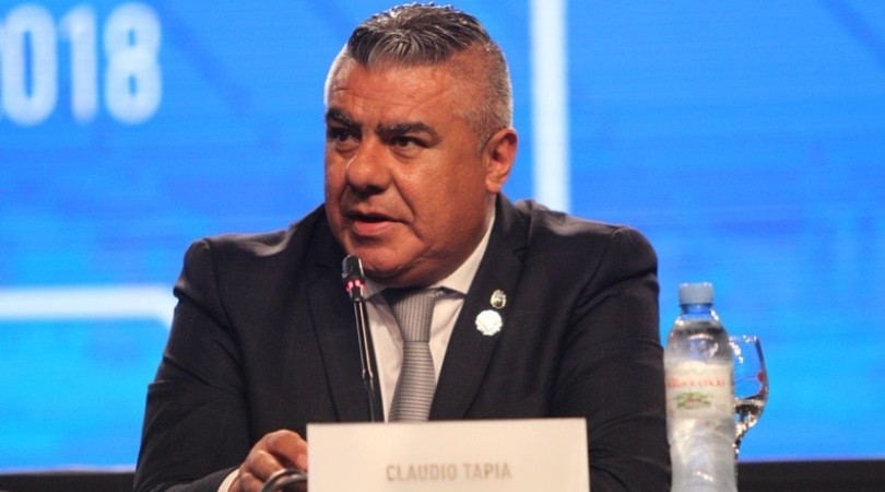 El fútbol volverá cuando las autoridades autoricen. Chiqui Tapia